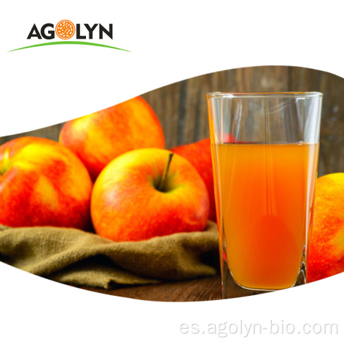 Bebida saludable jugo de manzana concentrado puro natural